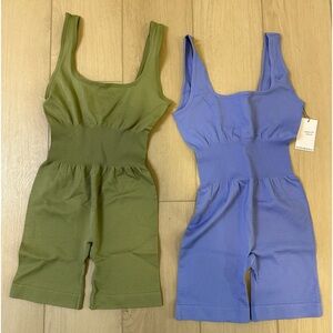 BUNDLE OF 2 WEWOREWHAT ACTIVE ROMPERS